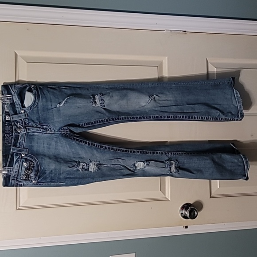 Miss Me JE1098BR Boot‎ Light Wash Jeans Women's 27 Great Condition